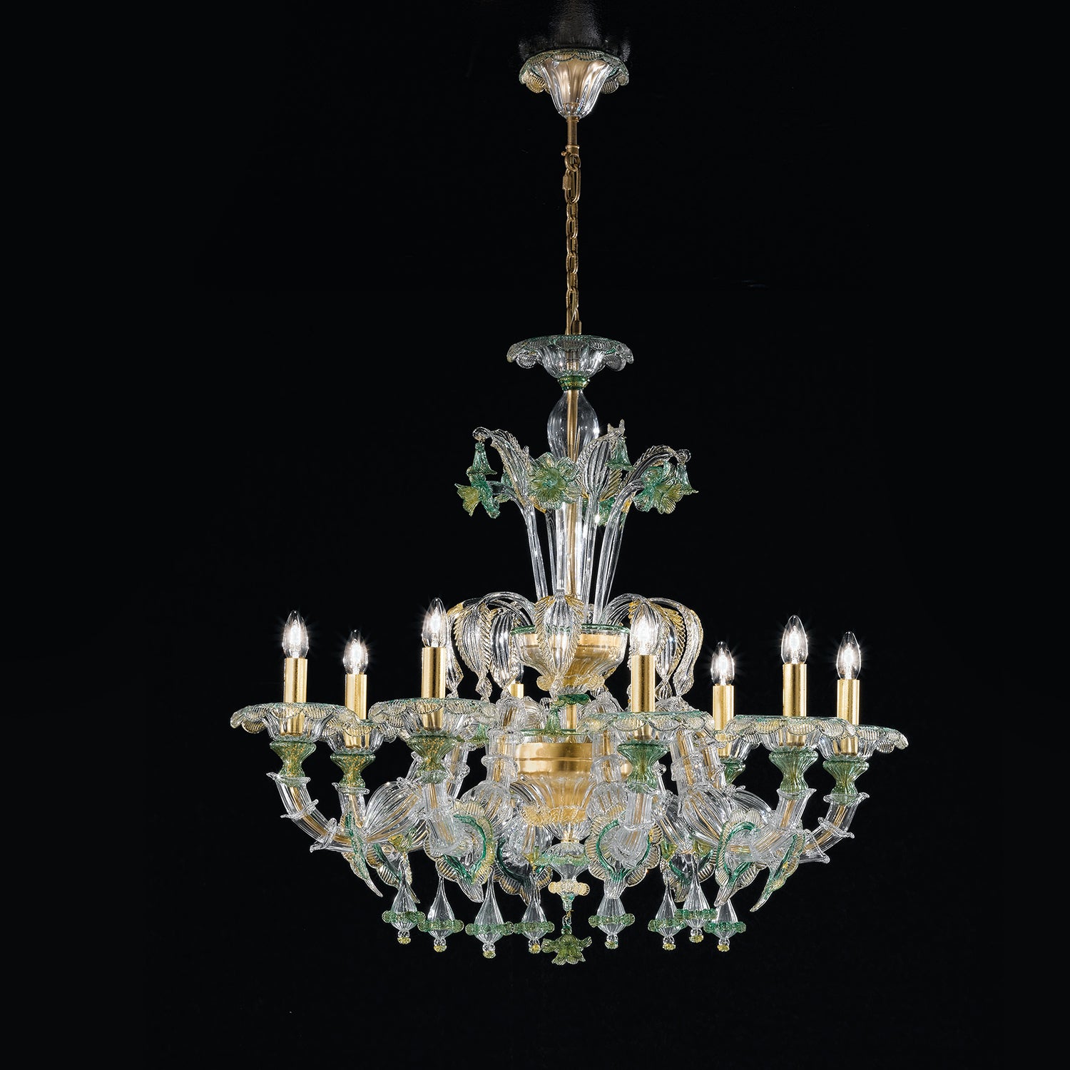 REZZONICO CHANDELIERS MURANO GLASS - Italian Concept