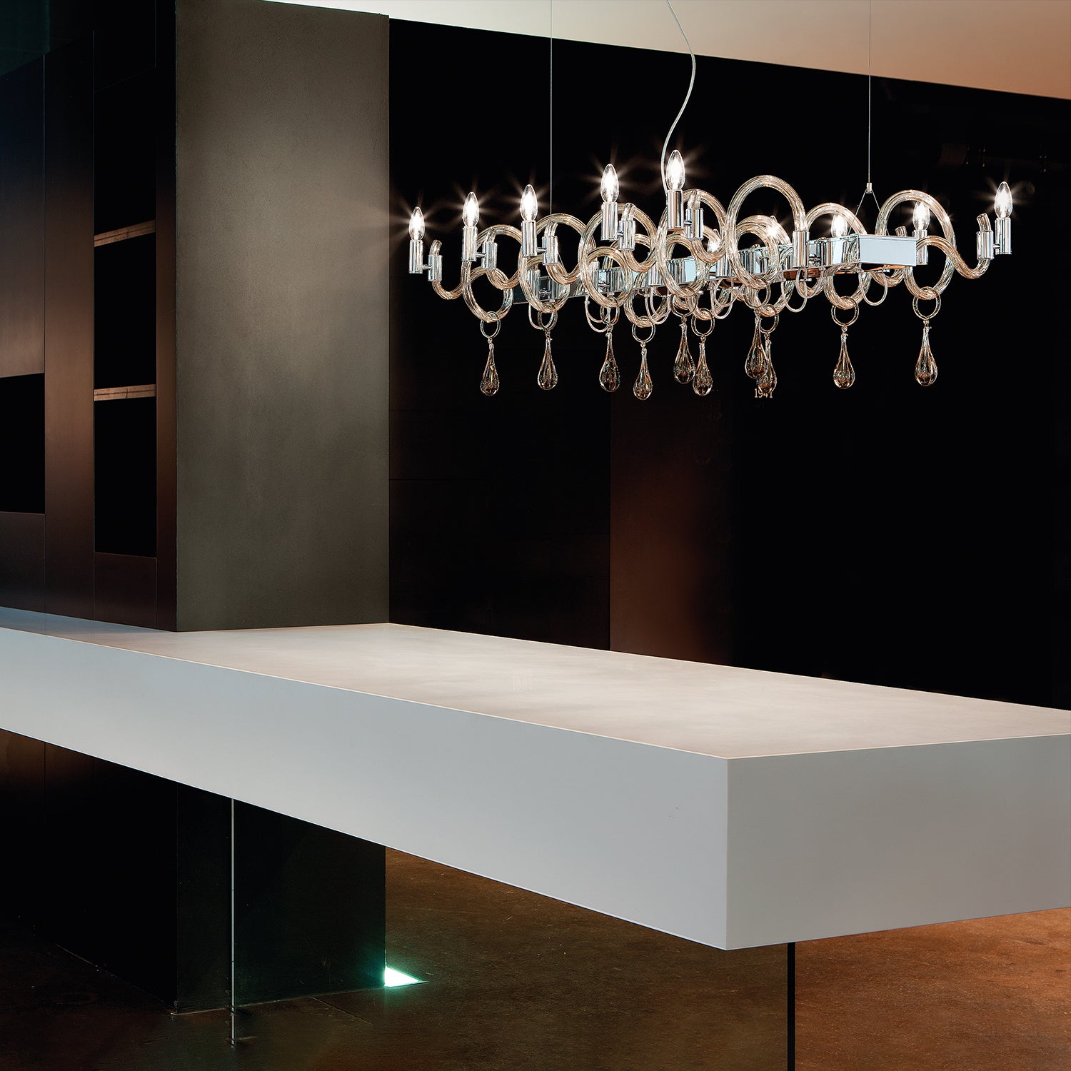 STREET CHANDELIERS MURANO GLASS