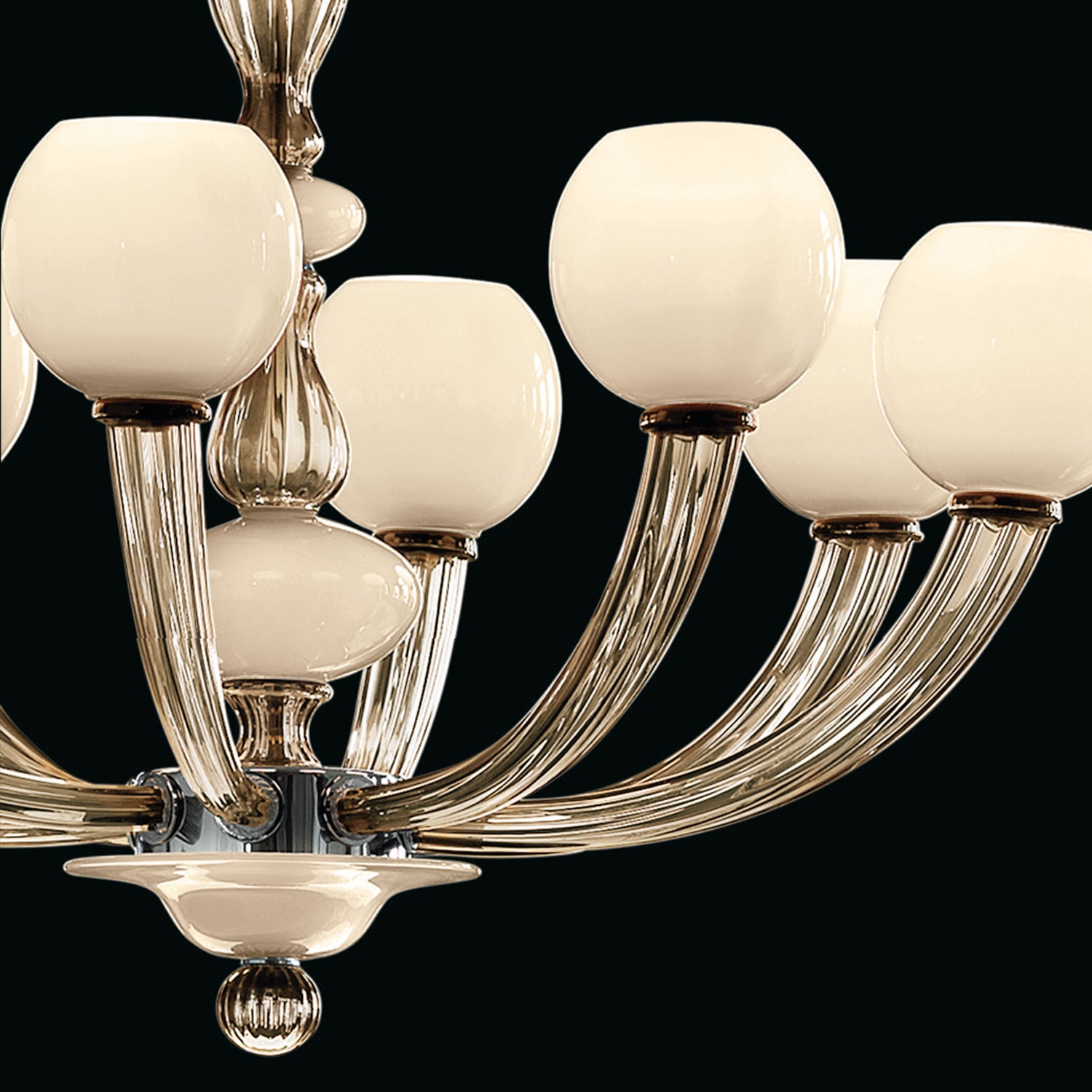 BALBI CHANDELIER MURANO GLASS MODERN - Italian Concept