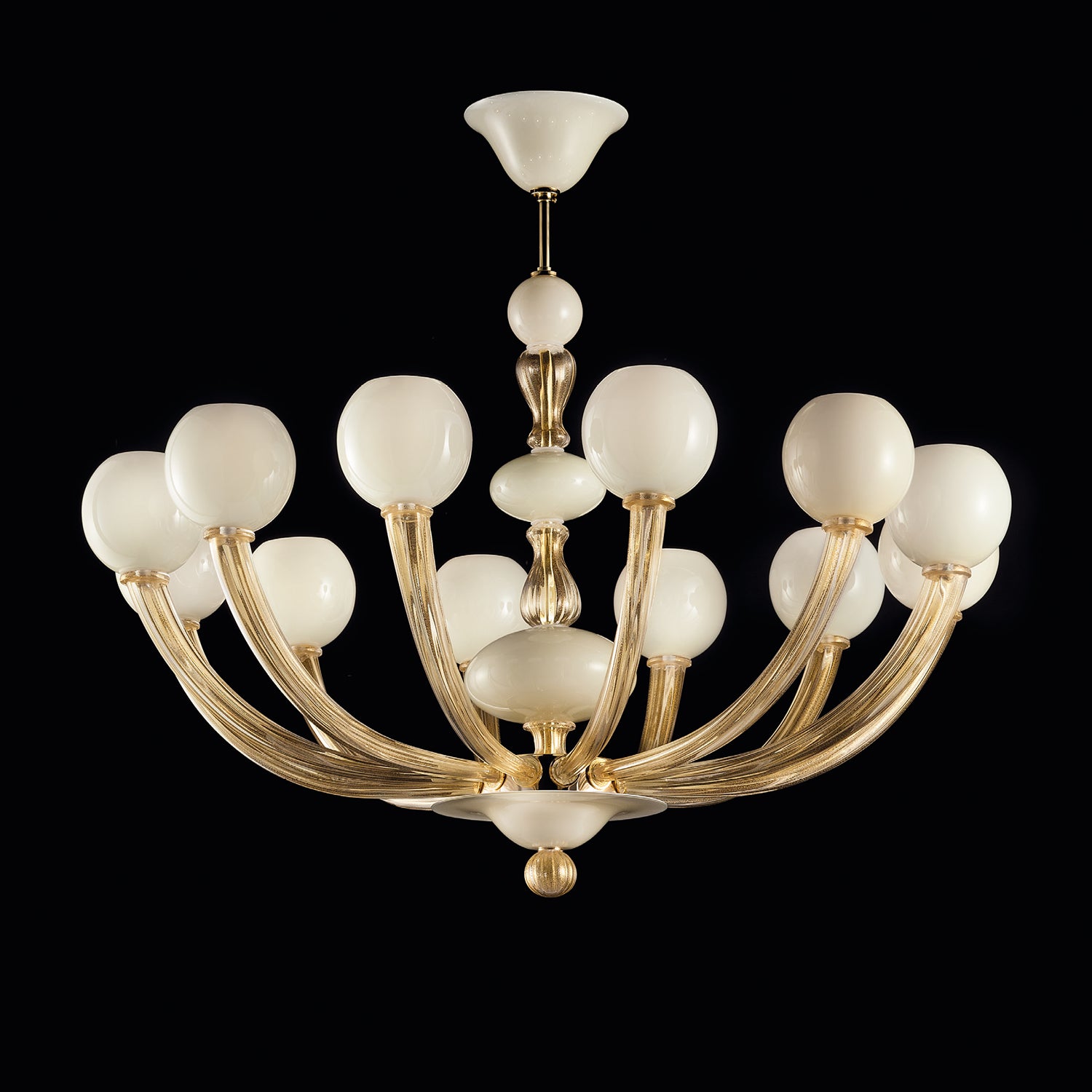 BALBI CHANDELIER MURANO GLASS MODERN - Italian Concept