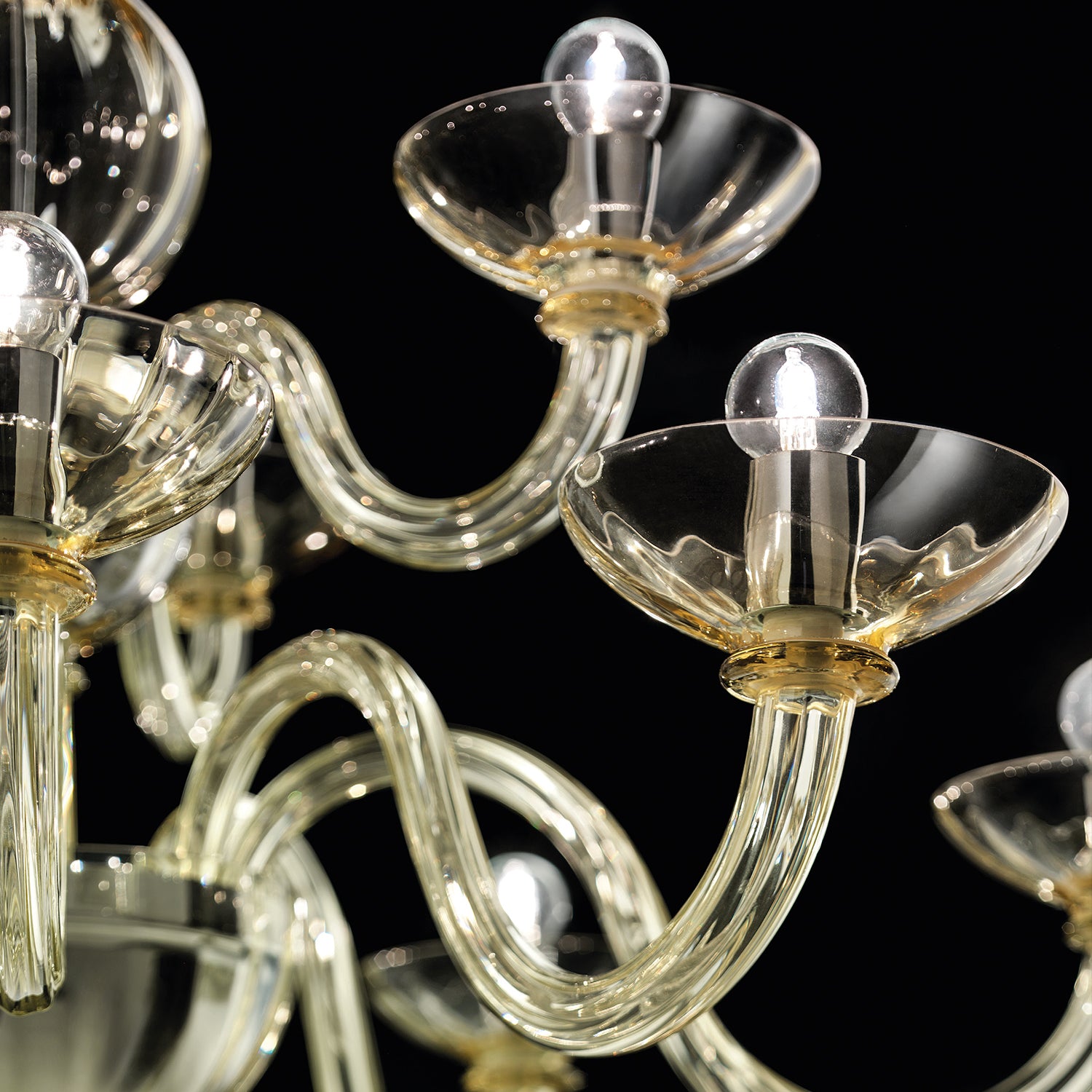 CANDIANO CHANDELIER MURANO GLASS - Italian Concept