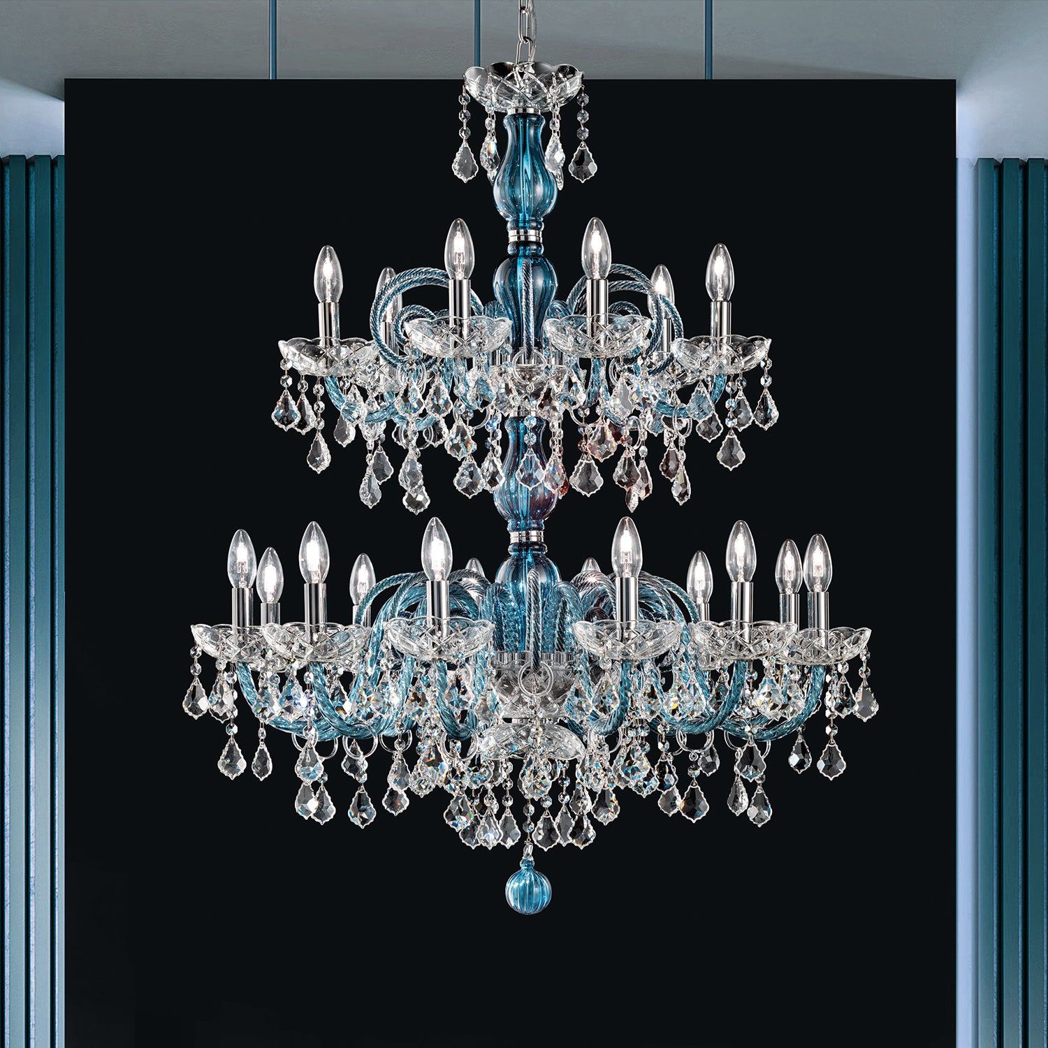 DANDOLO CHANDELIER CRYSTAL - Italian Concept