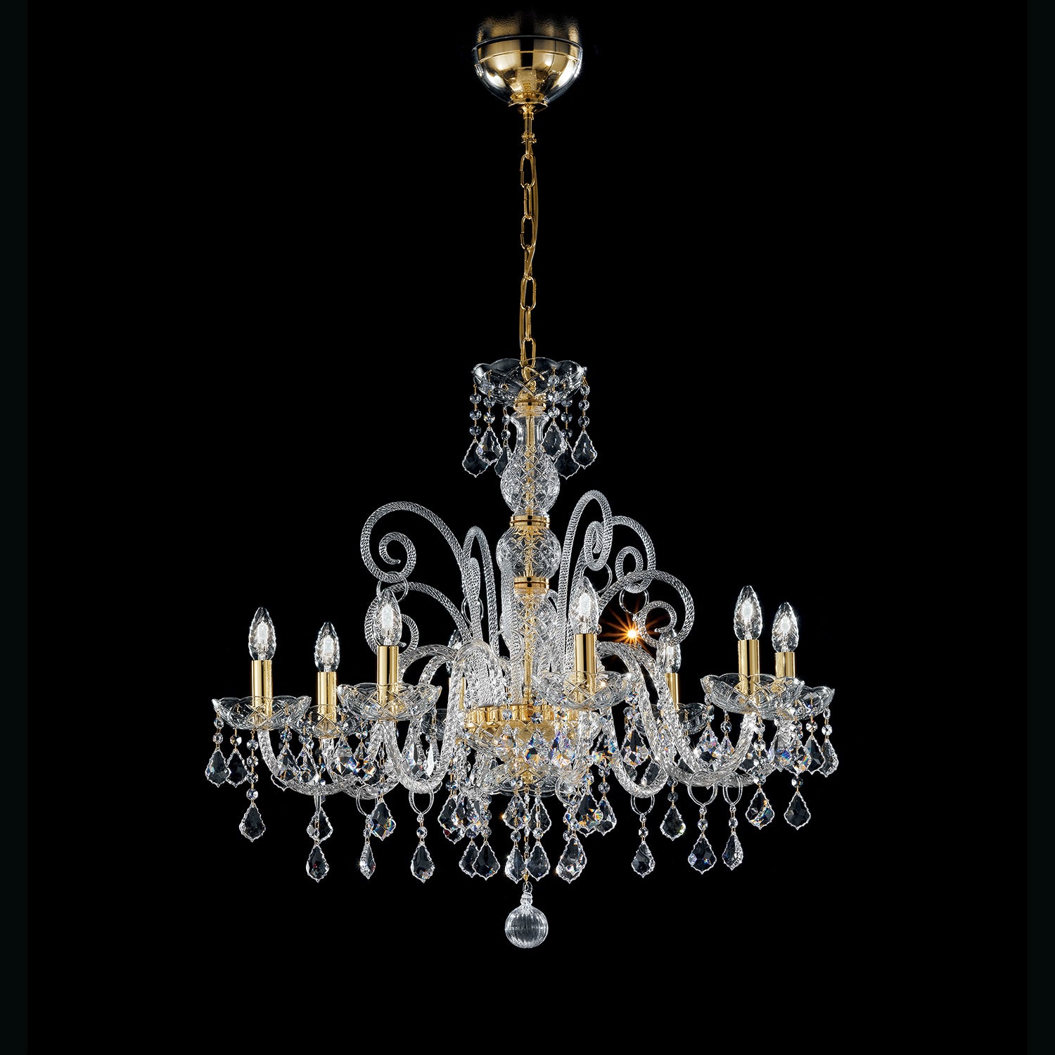 DANDOLO CHANDELIER CRYSTAL - Italian Concept