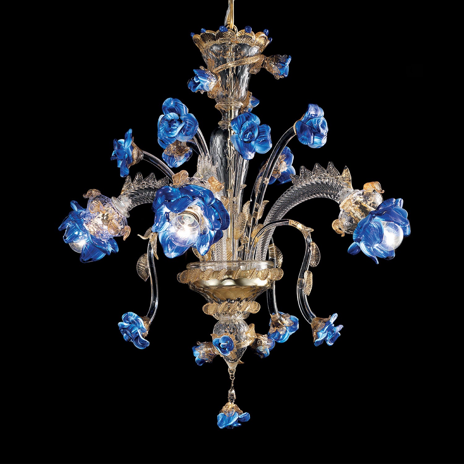 FIORITO CHANDELIER MURANO GLASS - Italian Concept