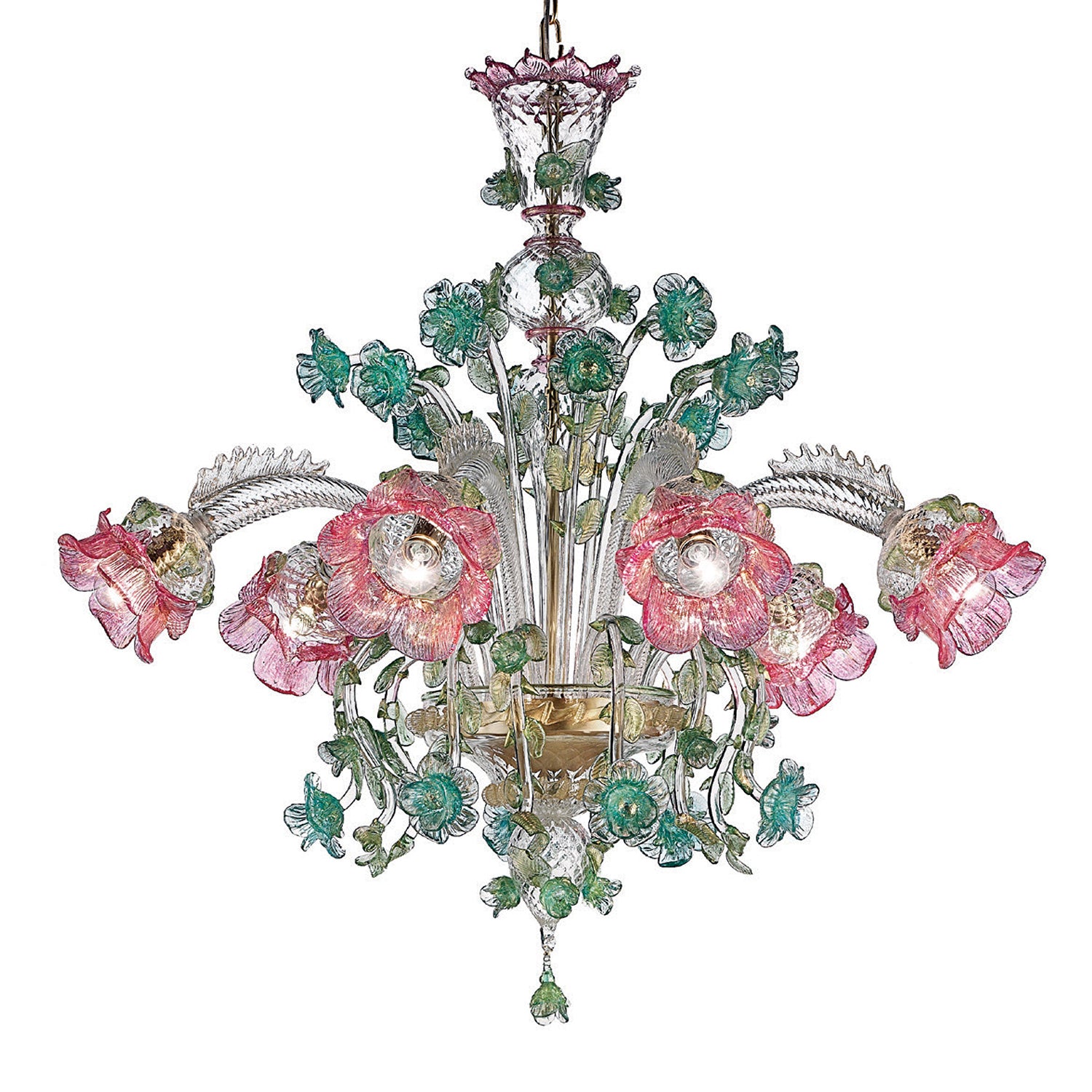 FIORITO CHANDELIER MURANO GLASS - Italian Concept