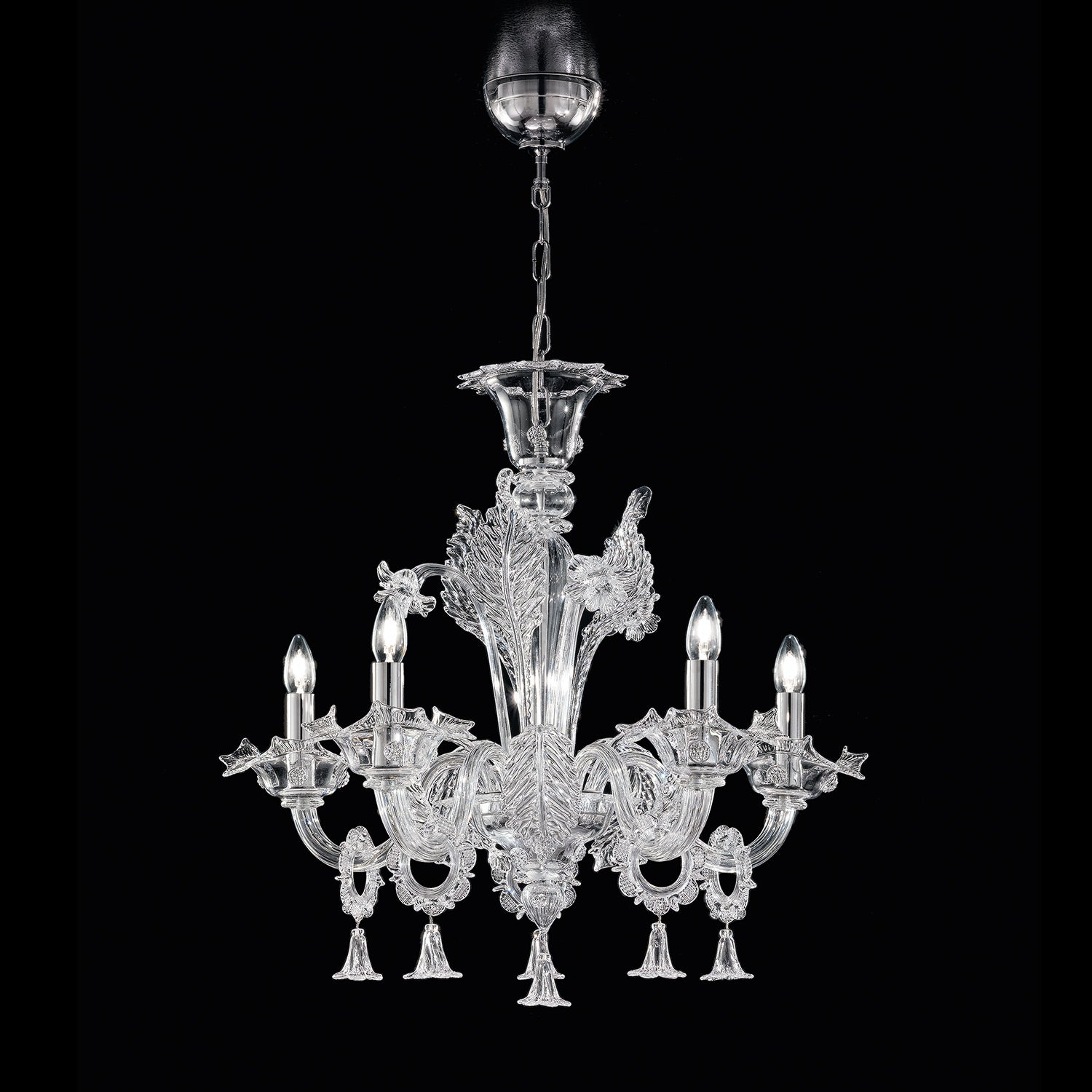 GIUSTINIAN CHANDELIER MURANO GLASS - Italian Concept