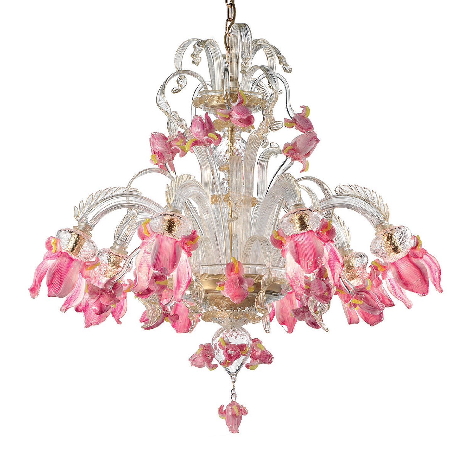 IRIS CHANDELIER MURANO GLASS - Italian Concept