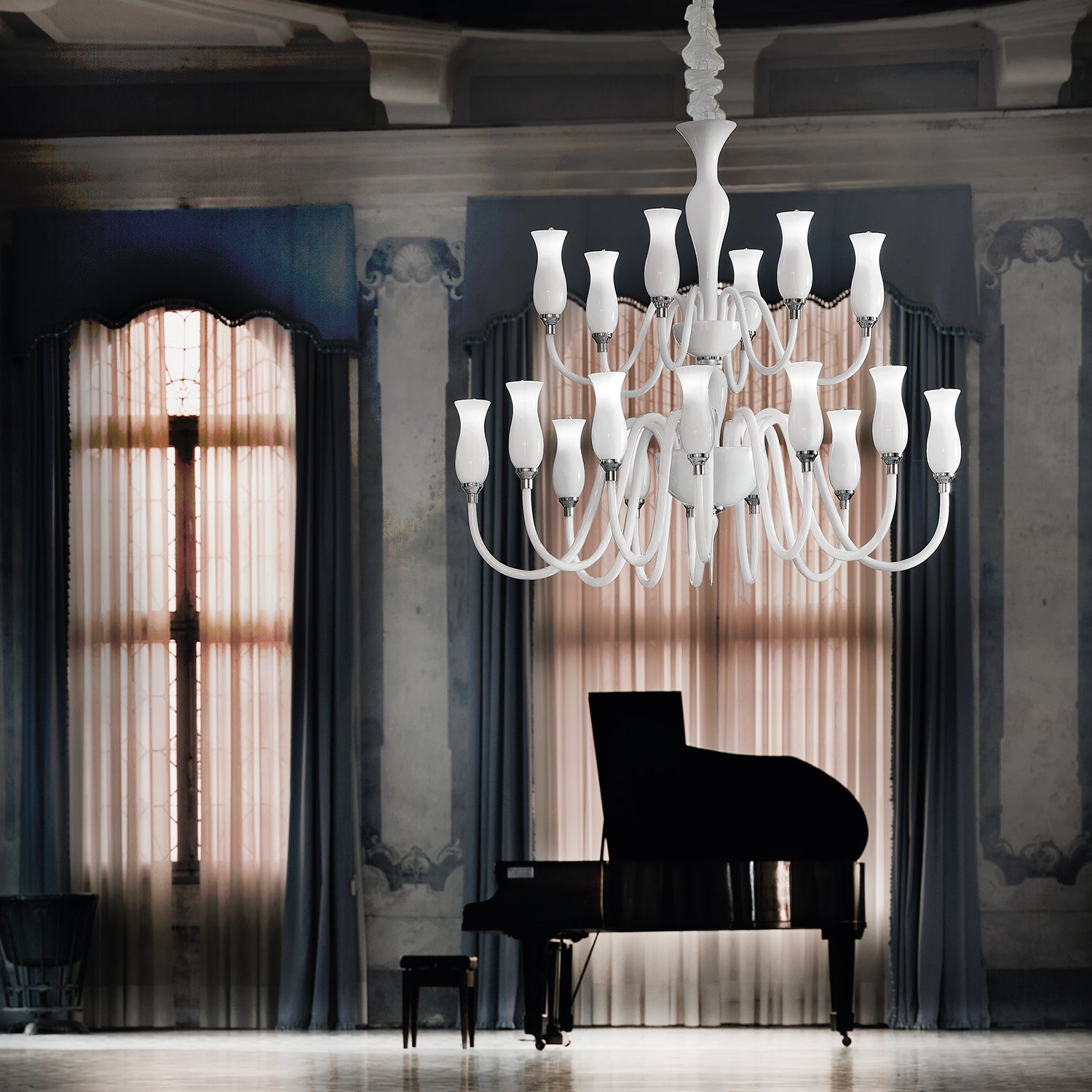 TEODATO CHANDELIERS MURANO GLASS