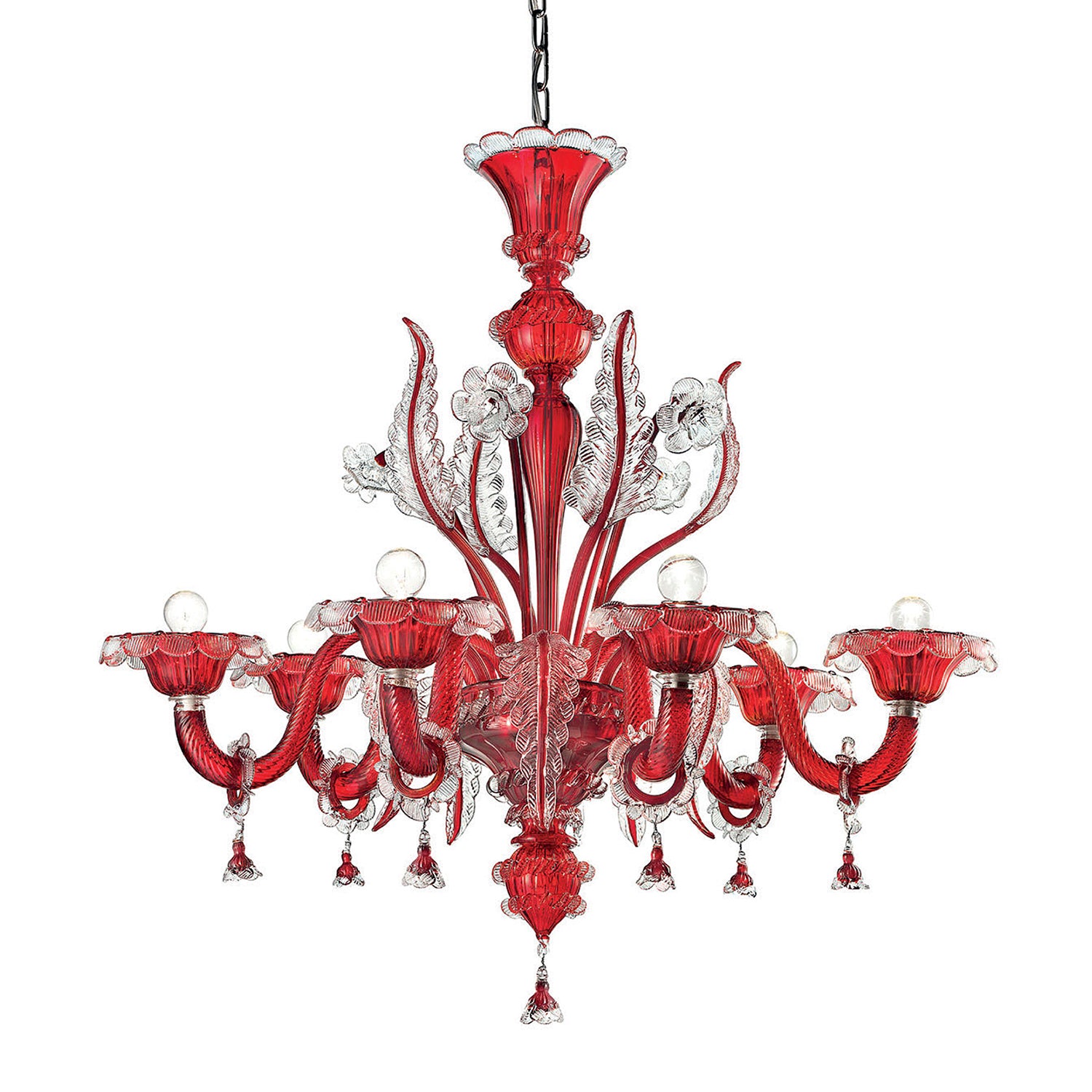 VENS CHANDELIER MURANO GLASS - Italian Concept