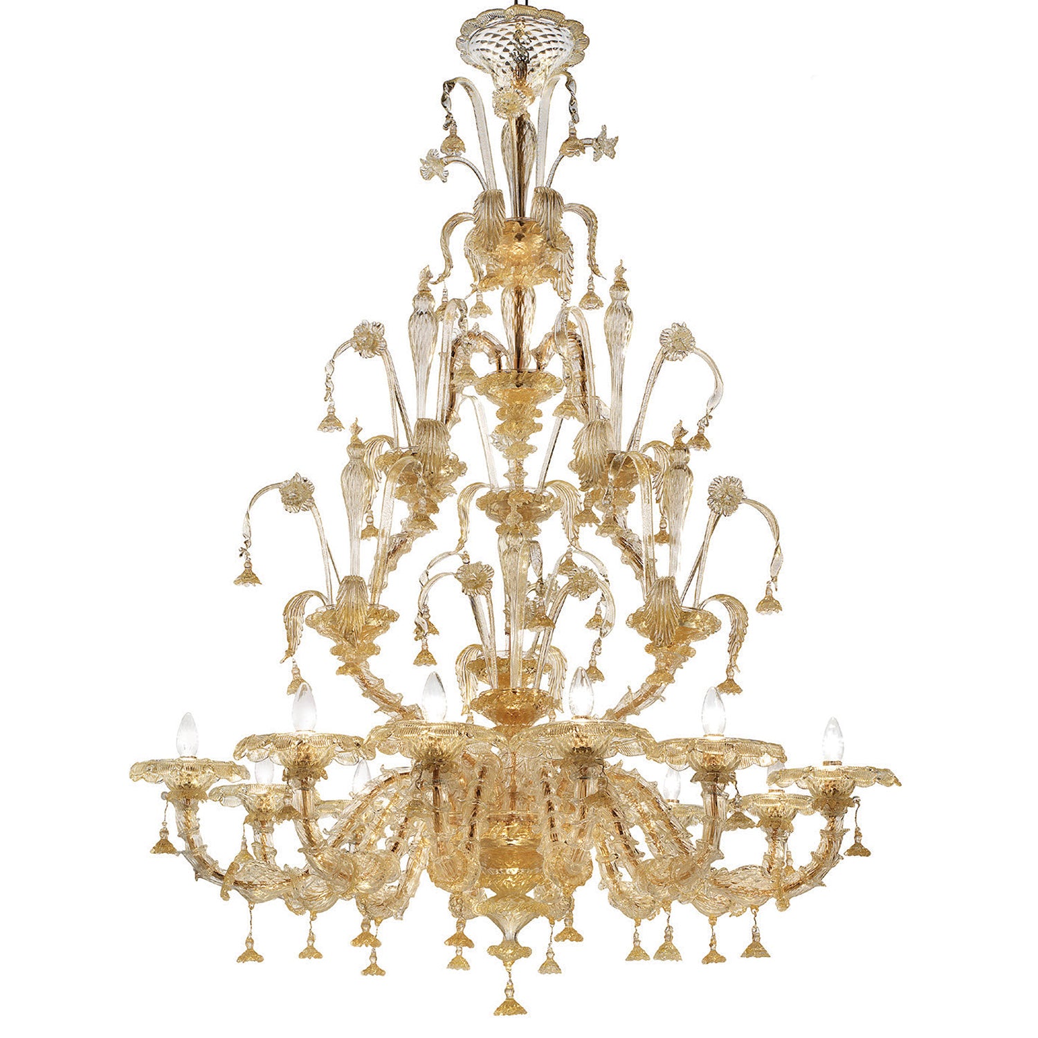 STATUA CHANDELIER MURANO GLASS - Italian Concept