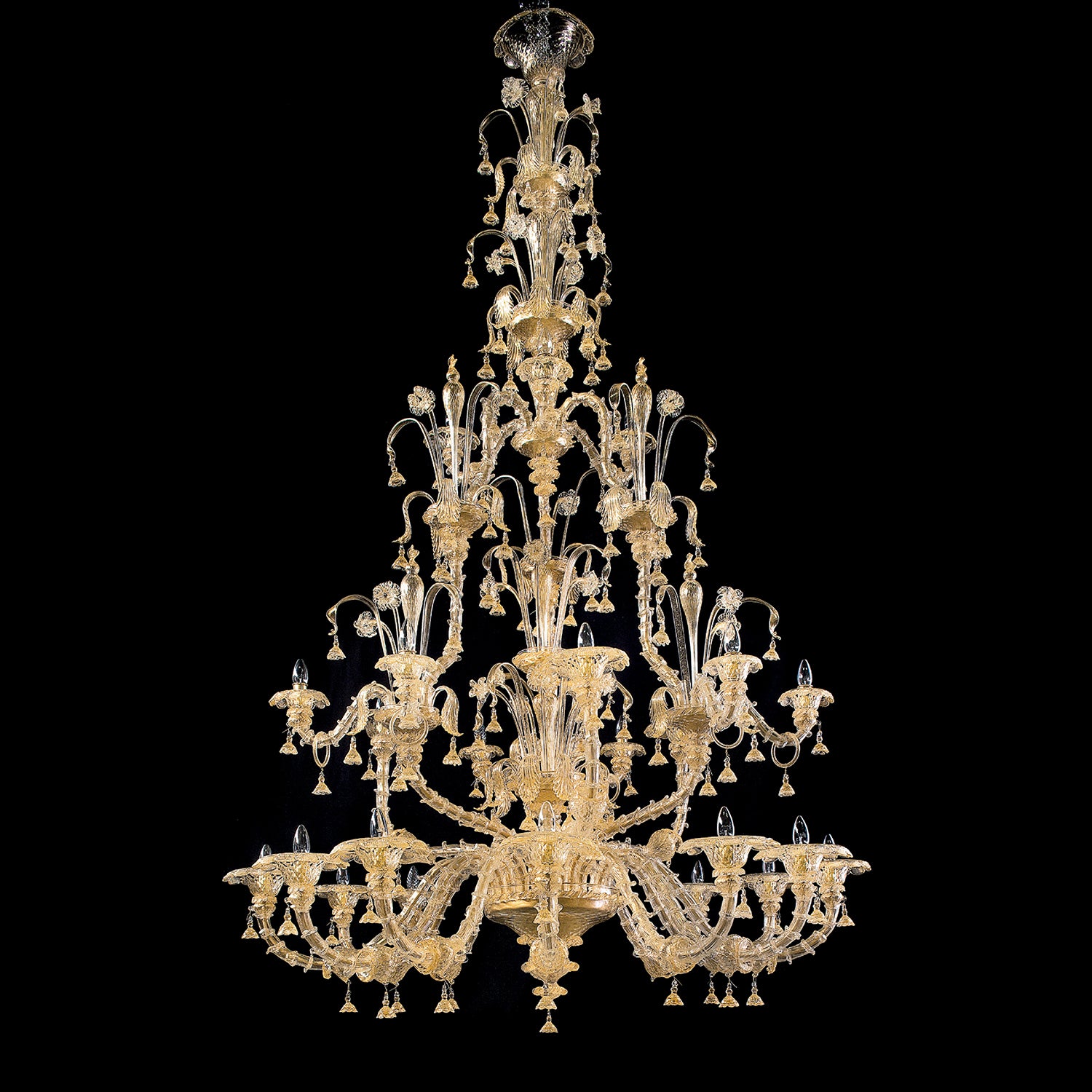 STATUA CHANDELIER MURANO GLASS - Italian Concept