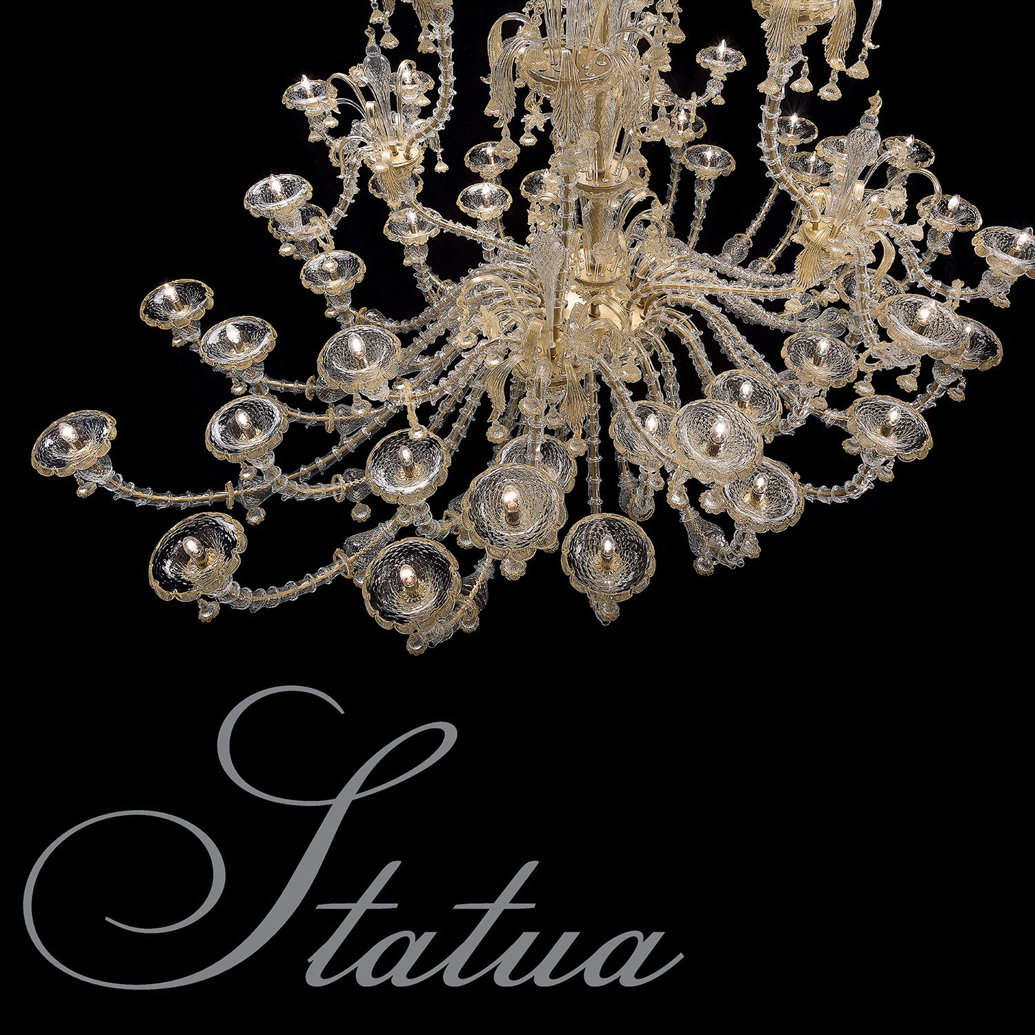 STATUA CHANDELIER MURANO GLASS - Italian Concept